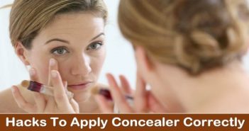 5 Useful Hacks to Apply Concealer in the Right Way apply concealer