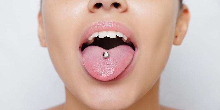 Tongue piercings