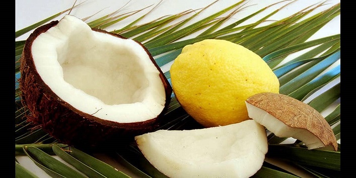 Coconut and lemon pack