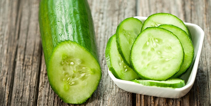  Cucumber face pack for combating the signs of aging